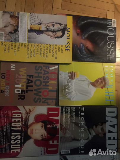 Европейские журналы о моде dazed garage another