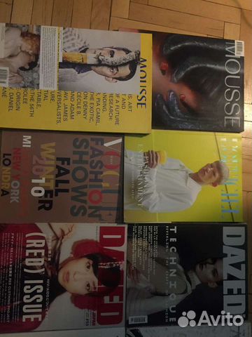 Европейские журналы о моде dazed garage another