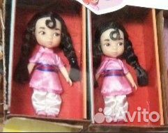 Минианиматоры Ариэль,Рапа Disney Дисней куколки