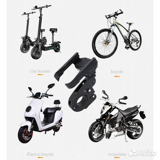 Держатель на вело мото самокат для телефона