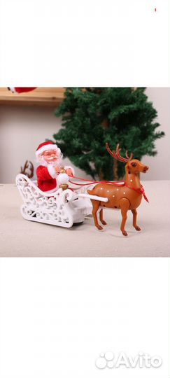 Музыкальный Дед Мороз Новогодний поющий Санта