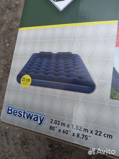 Матрас надувной. Насос. Подушки