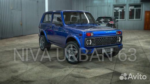 Решетка радиатора Магнум для Лада 4х4/ Урбан