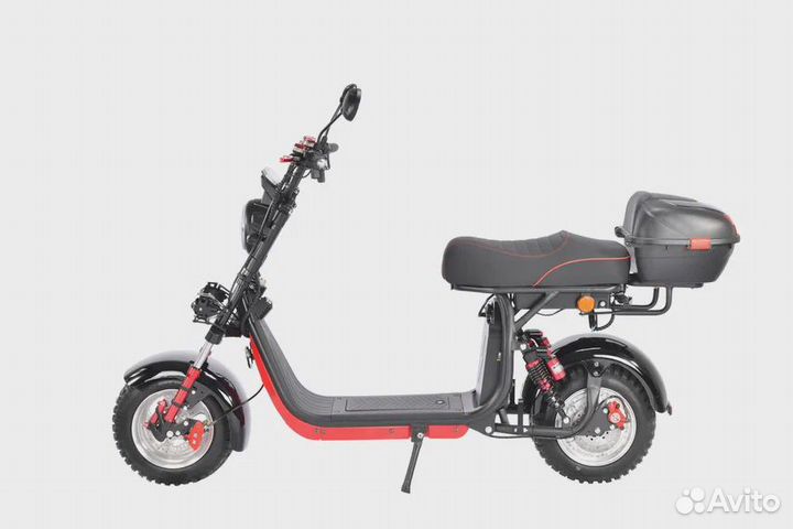 Электроскутер White Siberia PRO 2500W Black 2023