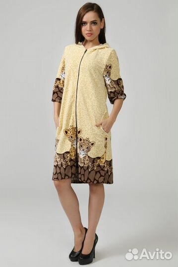 Халат теплый