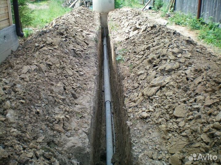 Прокладка водопровода