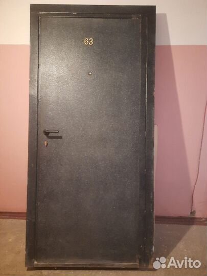 Дверь входная железная бу