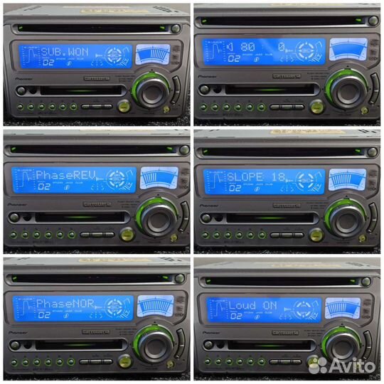 Pioneer Carrozzeria FH-P003MD (Проц.DSP/AUX/CD/SUB