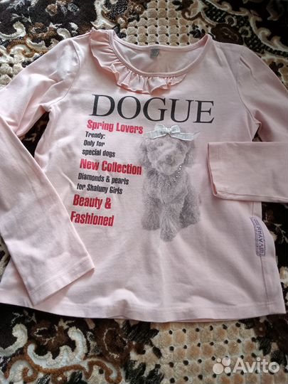 Лонгслив для девочек