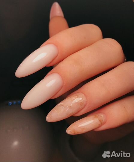 Покрытие гель лаком, наращивание ногтей