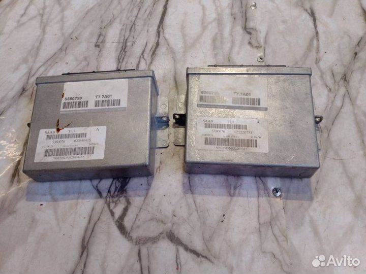 Блок управления двигателем Saab 9-5 YS3E B205E