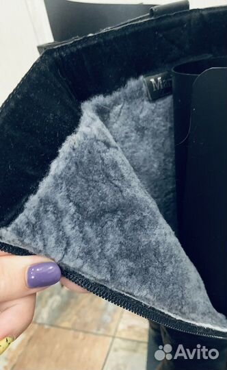 Сапоги кожаные женские р - 37.5. Сапоги зимние