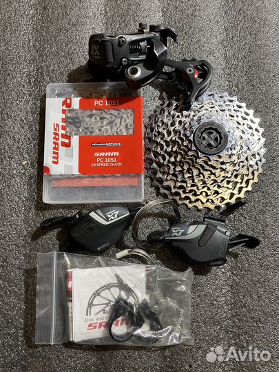 Групсеты Sram X7, X9, X0