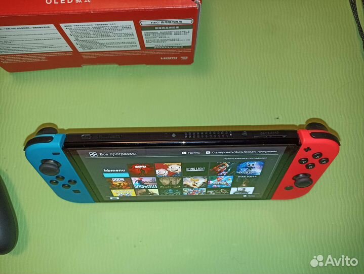 Nintendo switch oled прошит 192 GB