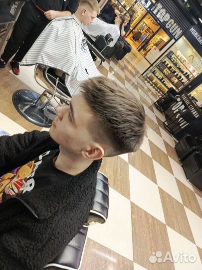 Мужская стрижка и моделирование бороды, бесплатно