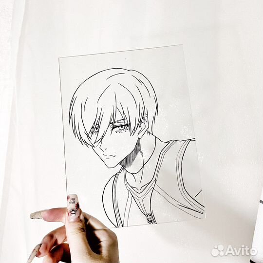 Аниме на стекле, Синяя Тюрьма, Рин Итоши