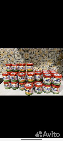 Овощное пюре агуша