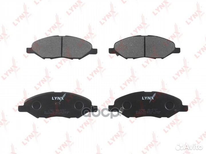 Колодки тормозные nissan march 02/note(Япония)