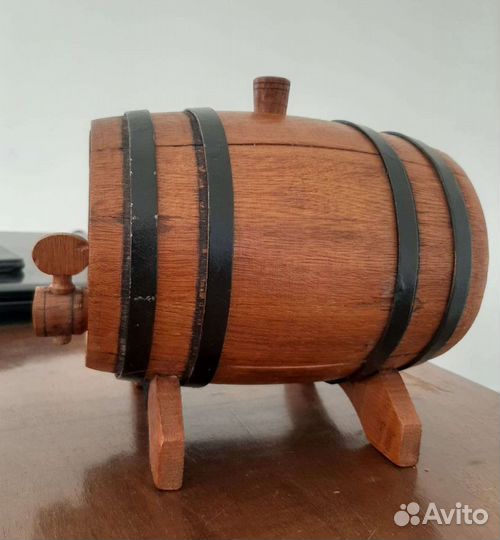 Бочонок дубовый декоративный