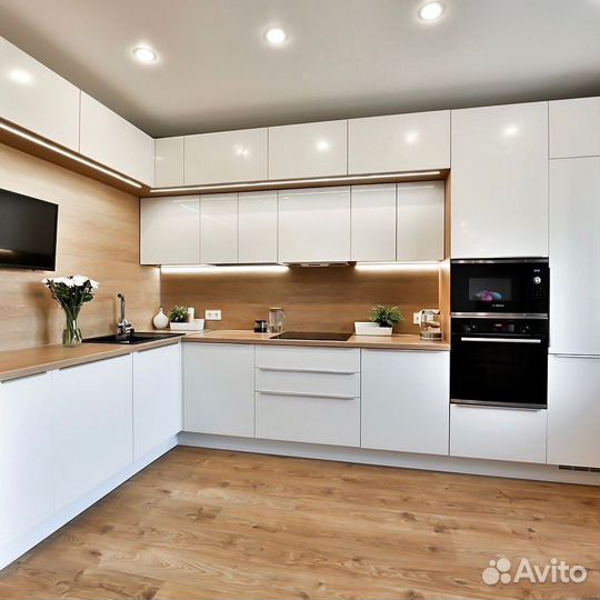 Кухонный гарнитур угловой на заказ