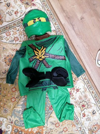 Костюм лего ниндзяго Ллойд