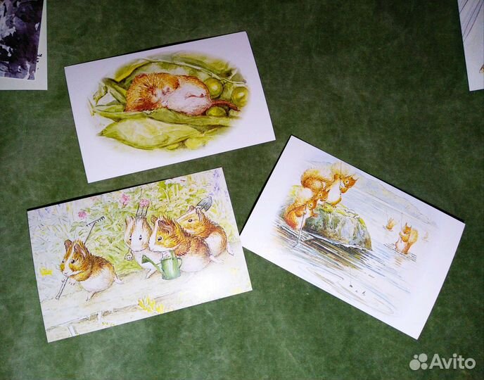Открытка Beatrix Potter The World of Peter Rabbit