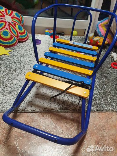 Санки детские с ручкой / Ветерок 2