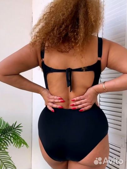 Купальник женский слитный 56