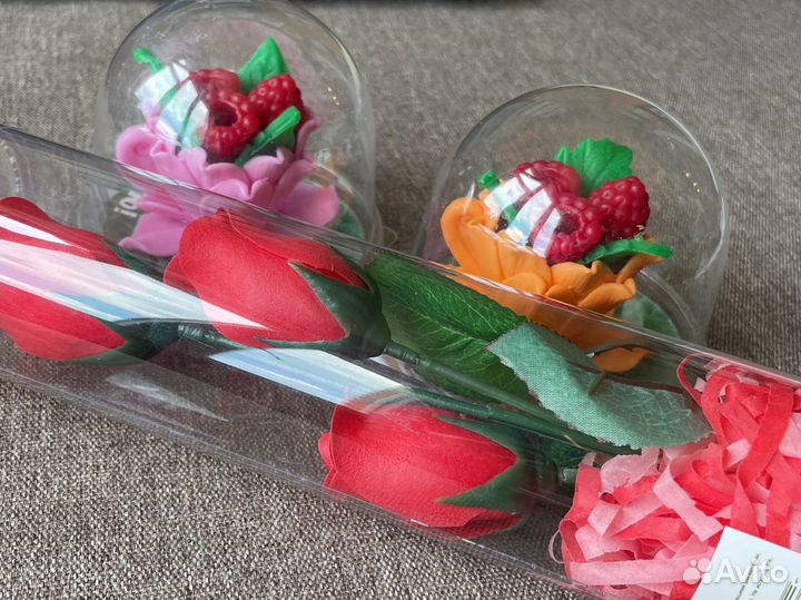 Декоративное мыло. Подарок. В асотрименте