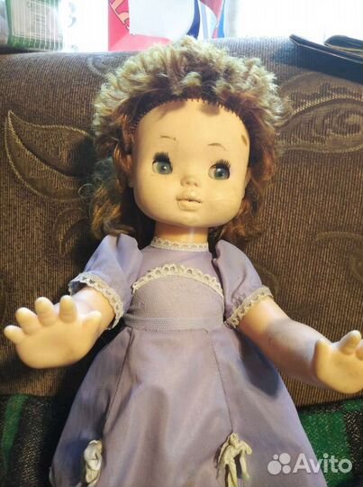 Кукла СССР большая 52 см высота Бронь