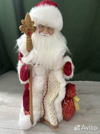 Дед Мороз 50 см + Снегурочка 40 см под елку