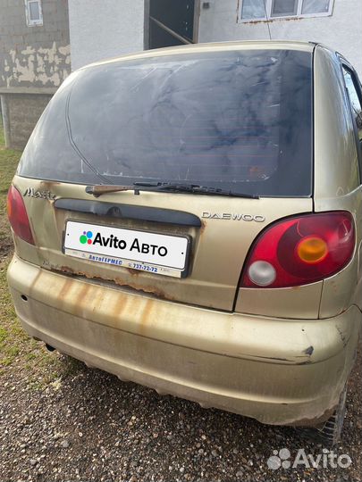 Daewoo Matiz 0.8 AT, 2007, 150 000 км
