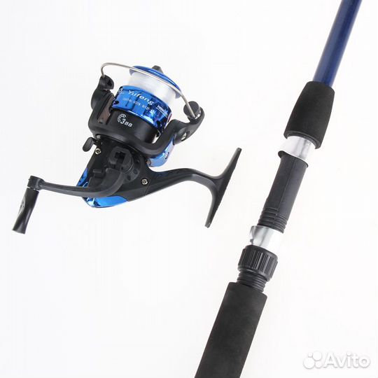 Удочка самоподсекающая (удилище) + катушка