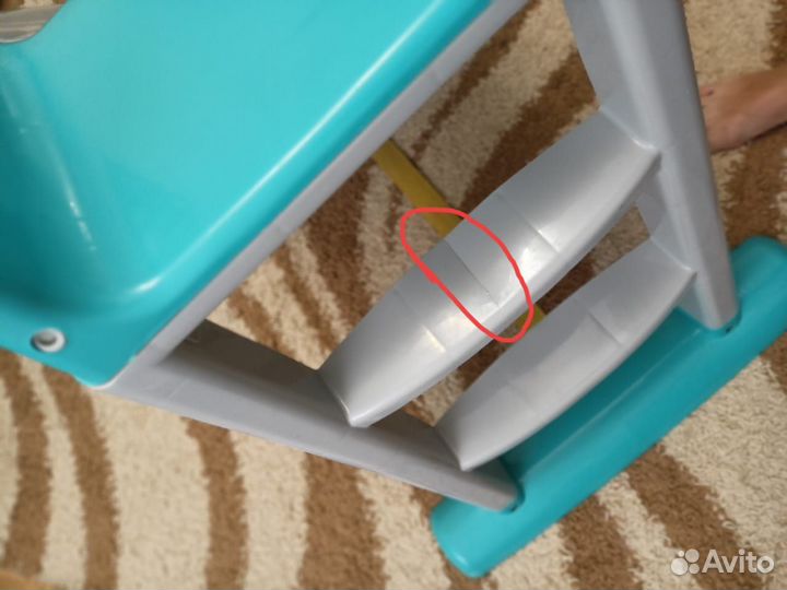 Детская горка пластиковая бу