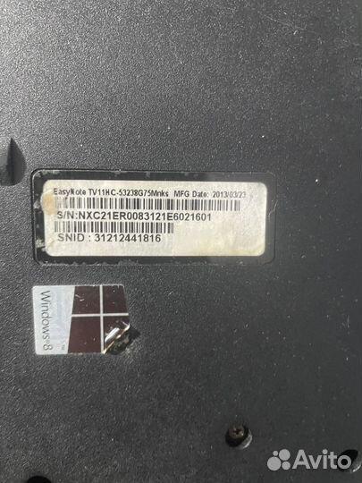 Ноутбук i5 3230/ gt 710 2gb/ 8gb ddr3