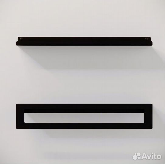 Полка в ванну и держатель для полотенец