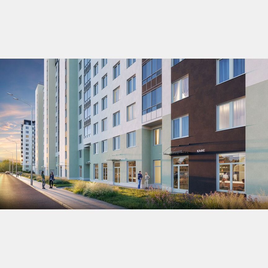 1-к. квартира, 37,2 м², 3/12 эт.