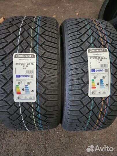 Continental ContiVikingContact 7 SUV 275/40 R22 и 315/35 R22 111H