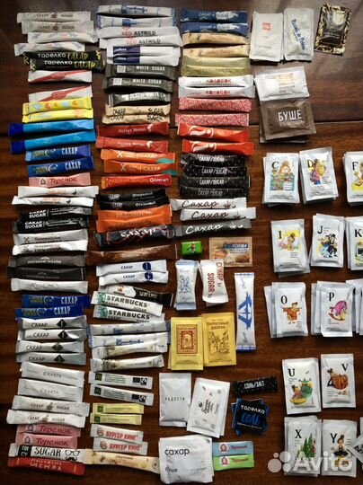 Коллекция порционного сахара