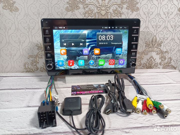 Магнитола UAZ Patriot android новая