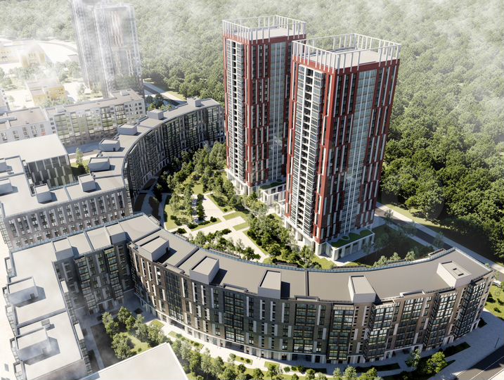 1-к. квартира, 41,5 м², 1/8 эт.