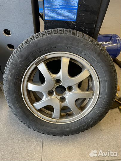 Литые диски r14 с резиной