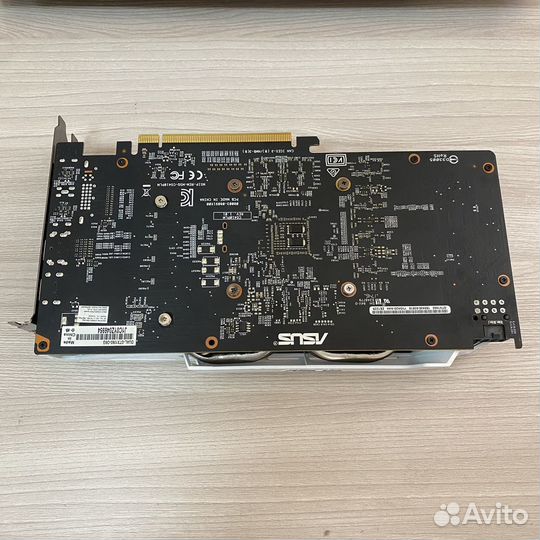 Видеокарта Asus GTX 1060 6gb