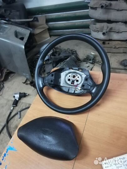 Руль и муляж подушки безопасности Daewoo Matiz