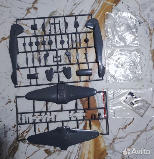 Литники для сборки модели самолета Як 3