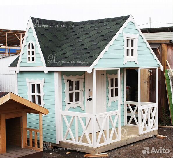 Детский домик на детские площадки 