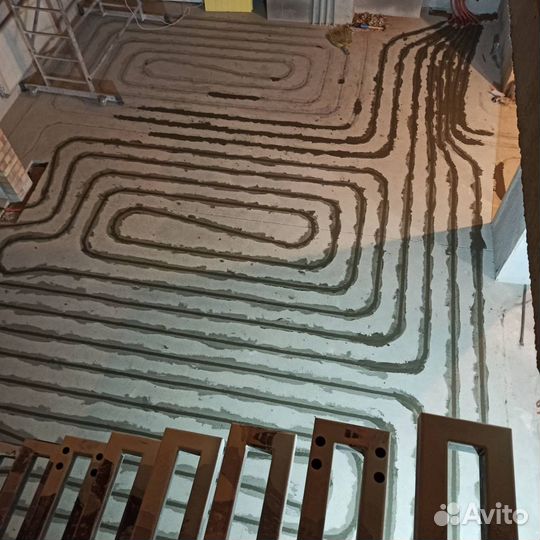 Теплый пол. теплый пол в существующей стяжке. пере