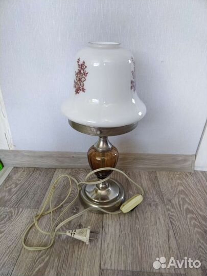 Лампа настольная б/у СССР