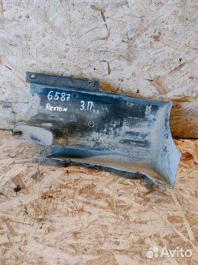 Накладка на порог SsangYong Rexton