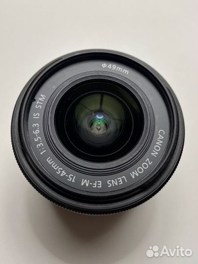 Объектив Canon ef-m 15-45mm f3.5-6.3 IS STM